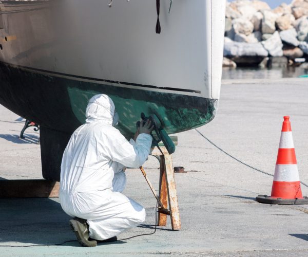Antifouling at Redland City Marina