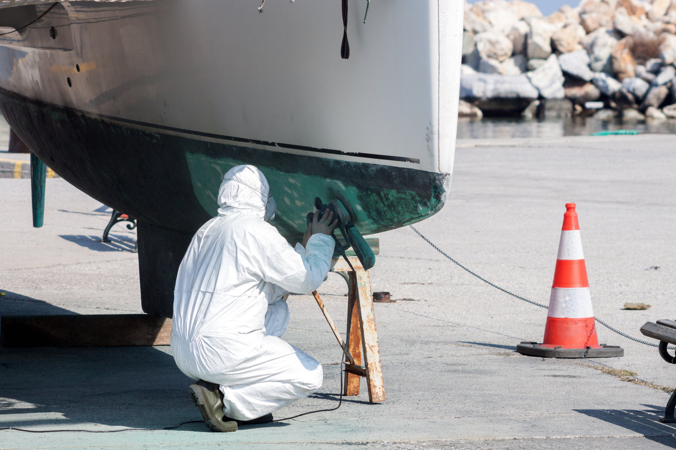 Antifouling at Redland City Marina